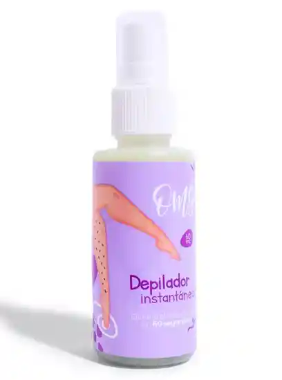 Depilador Instantaneo En Spray Omg Omg 60 Ml - Kaba - Dluchi