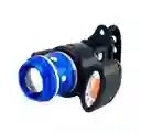 Luz Linterna Bicicleta Delantera Azul Zoom 1000lm + Luz Trasera