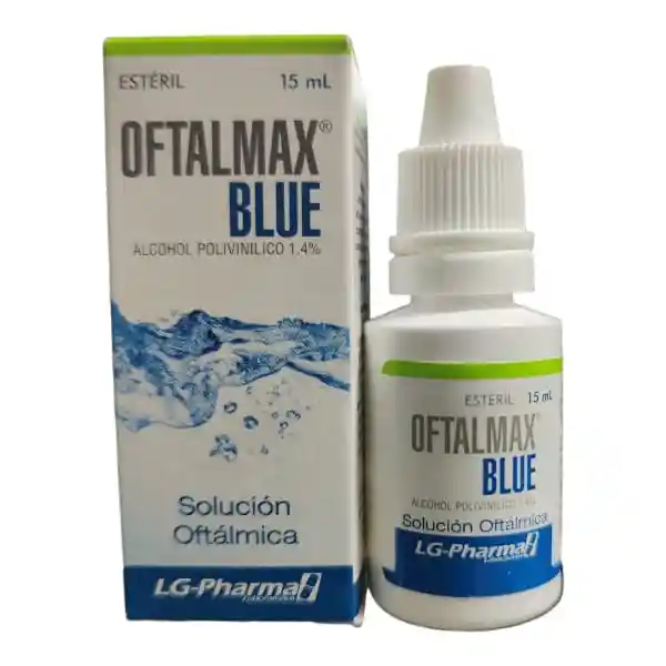 Oftalmax Blue Alcohol Polivinílico 1.4% Gotas Oftalmicas