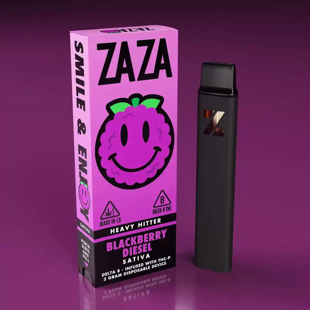 Zaza Delta 8 Blackberry Diesel Sativa 2gramos