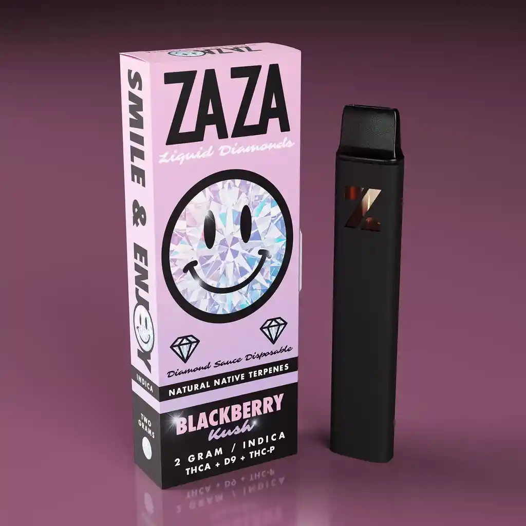 Zaza Delta 8 Blackberry Indica 2gramos