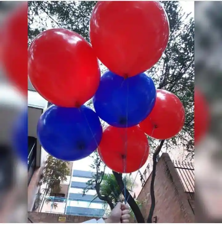 Globos R 40 Inflados Con Helio