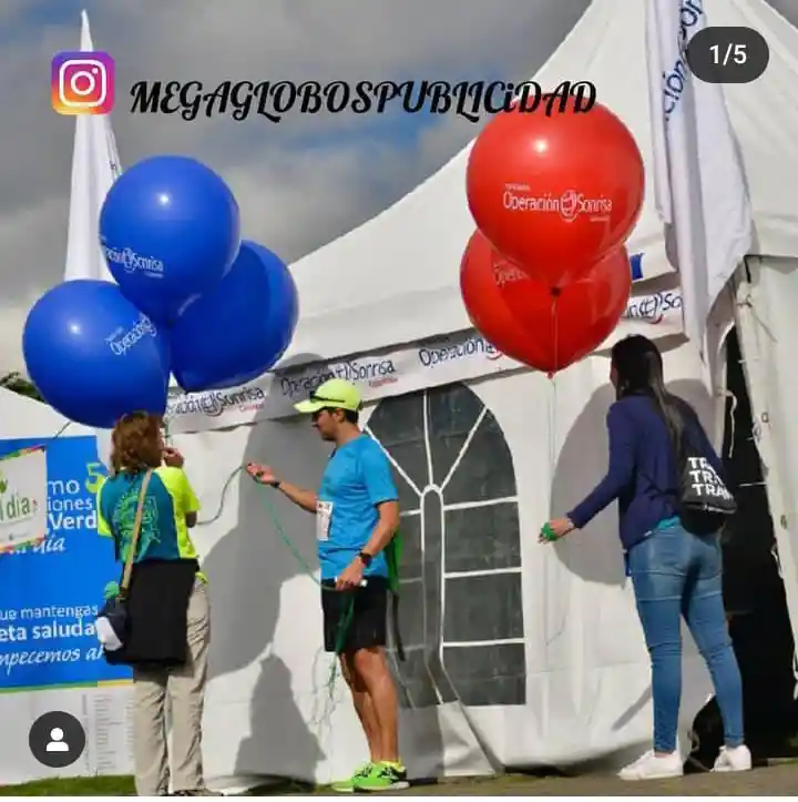 Globos R 40 Inflados Con Helio