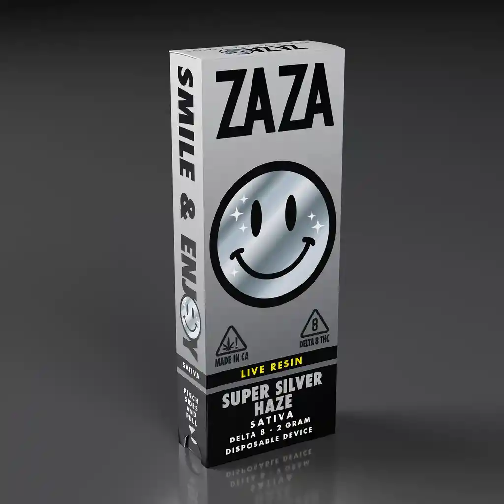 Zaza Delta 8 Super Silver Haze 2gramos