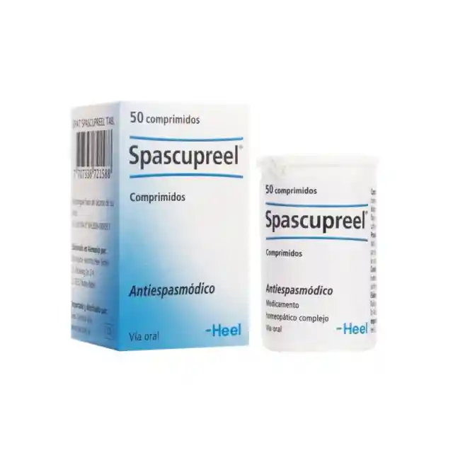 Spascupreel X 50 Tabletas