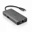 Adaptador Multipuerto 6 En 1 Puerto Lan Hdmi 4k Usb 3.0 Original