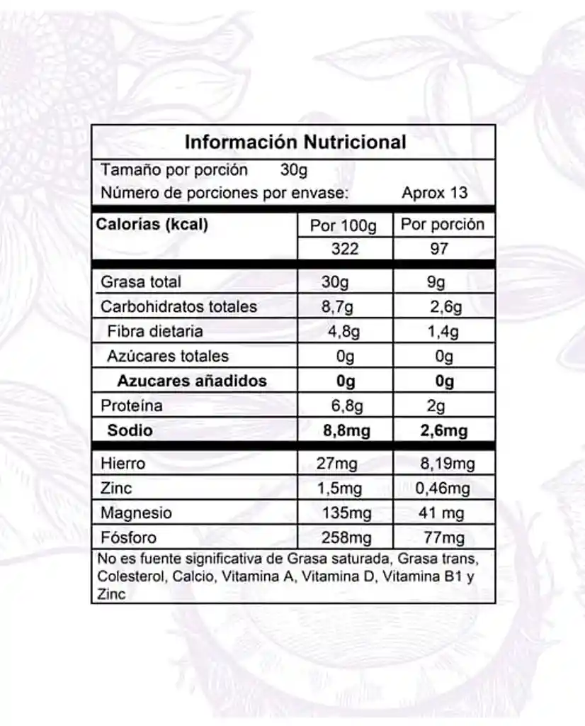 Granola Keto Puramente 500 Gr