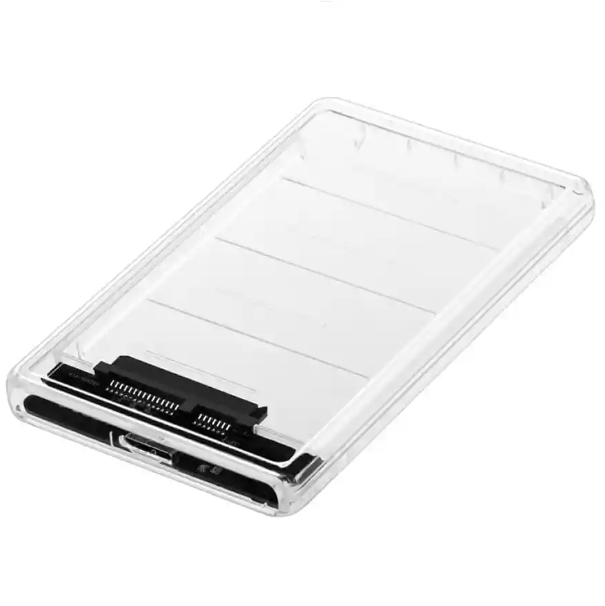 Caja Disco Duro Externa Transparente 3.0 Hdd Ssd 2.5