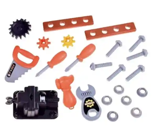 Set Herramientas Para Niños 3 En 1 Con Maleta Con Ruedas