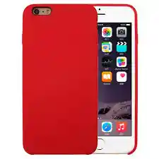 Silicone Case Iphone 6s Plus (rojo)