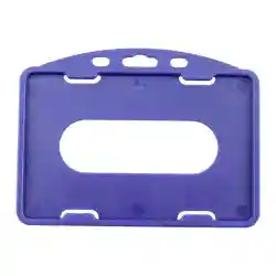 Escarapela Para Carne Horizontal Azul