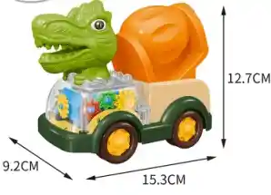 Juguete Carro Dinosaurio Construcción Para Niños