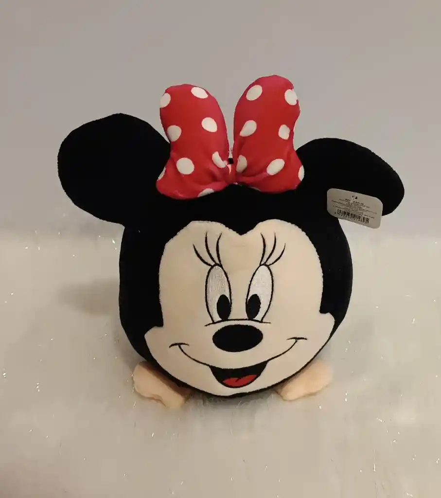 Peluche Alcancia Con Luz Y Sonido Personaje Minnie Mouse