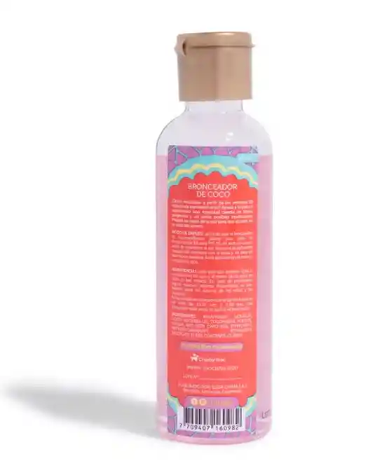 Mini Bronceador De Coco D'luchi 60 Ml