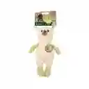 Peluche Para Perro M-pets Eco Gaga Verde Con Blanco - 29x17x8 Cm