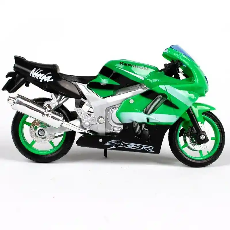 Moto De Colección A Escala 1/18 Kawasaki Zx 12r Maisto