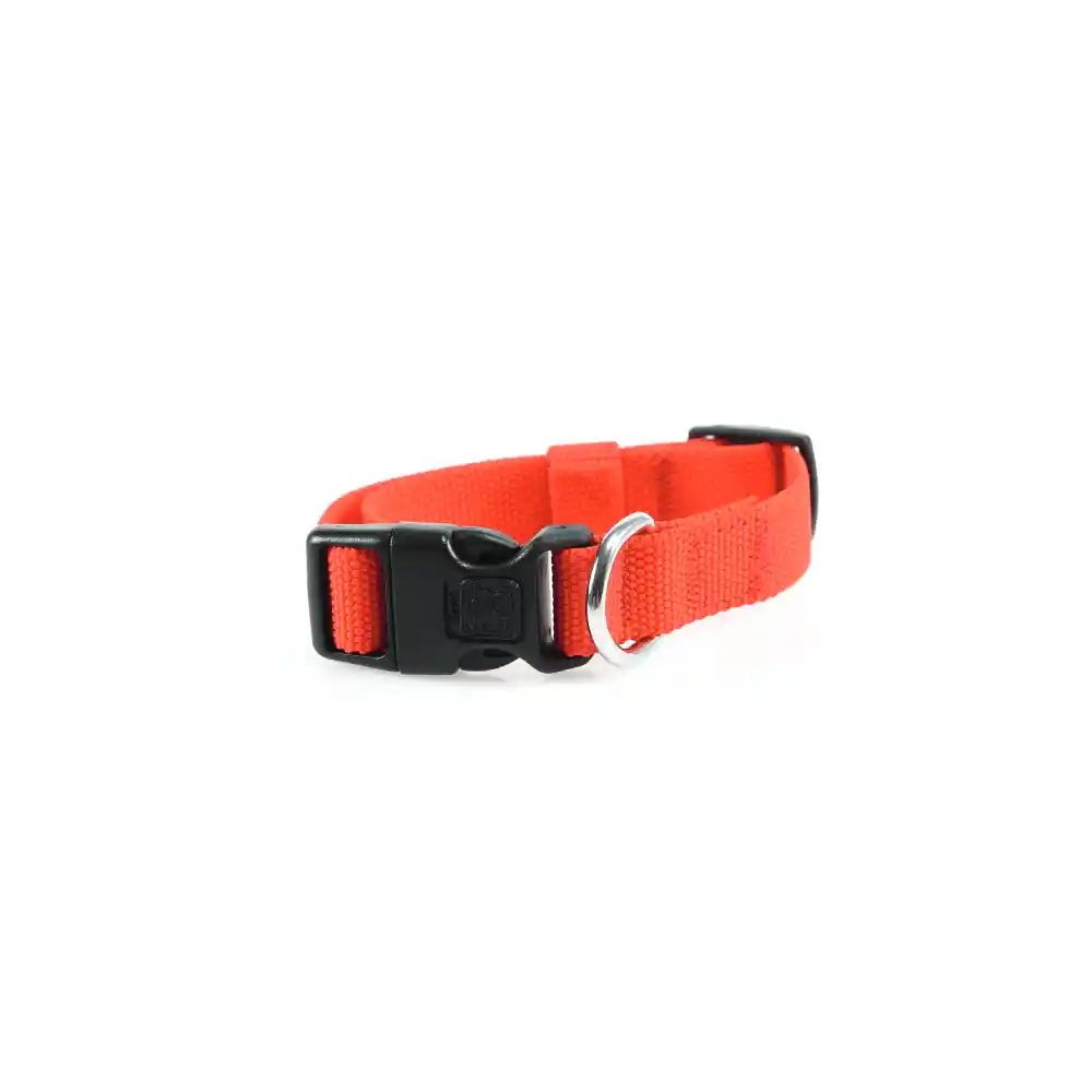 Collar Para Perro M-pets Jolly Eco Rojo Talla S