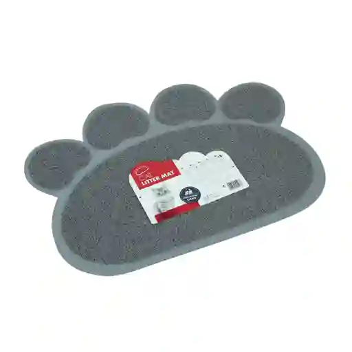 Tapete Arenera Paw Cat Litter Mat Grey