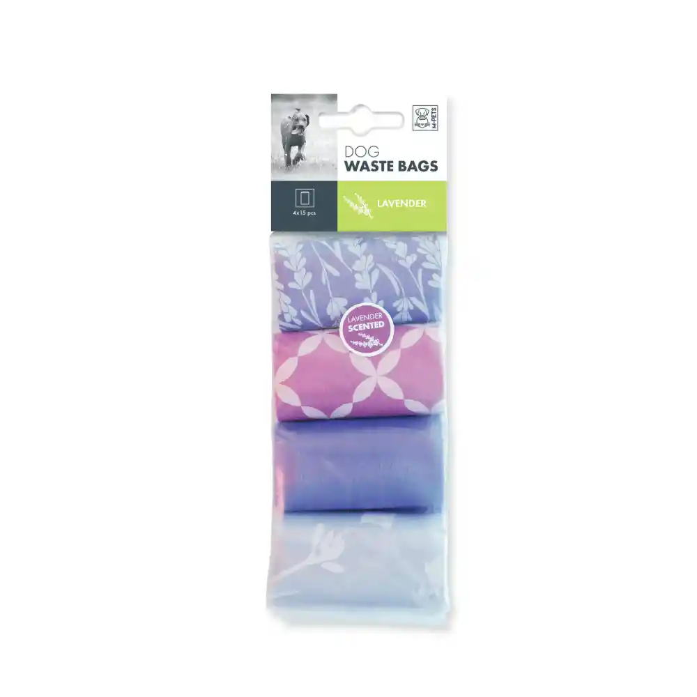 Bolsas M-pets Waste Aroma Lavanda
