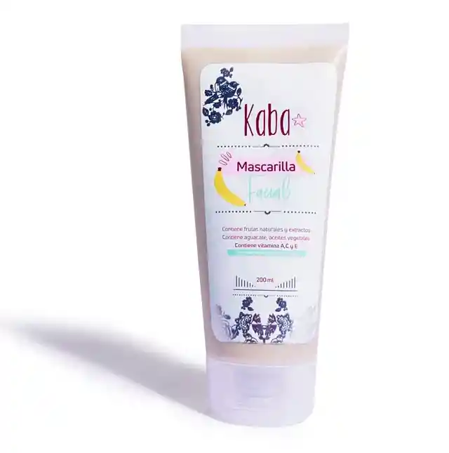 Mascarilla Facial De Banano Kaba 200 Ml