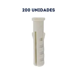 Paquete X 200 Unidades Chazo Taco Estriado 1/4