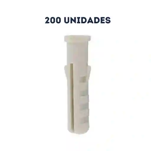 Paquete X 200 Unidades Chazo Taco Estriado 3/8