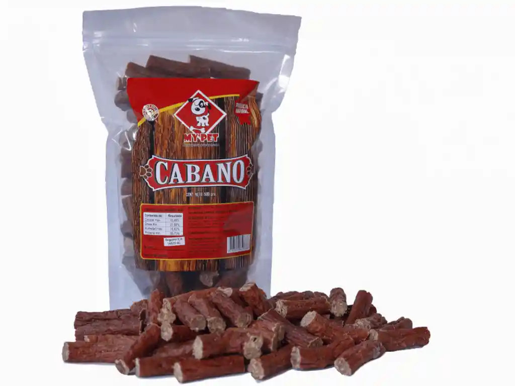 Snack Para Perro Cabano De Carne 500 Gr