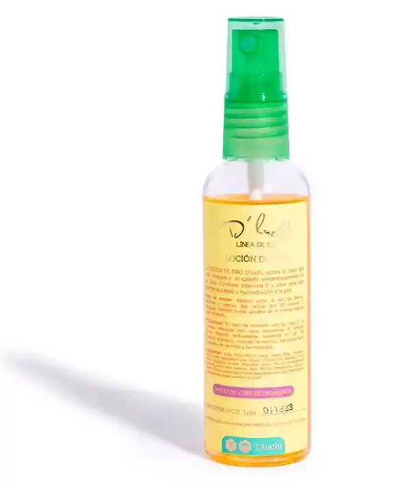 Loción De Oro - Aclarante De Vello Corporal D'luchi 60 Ml