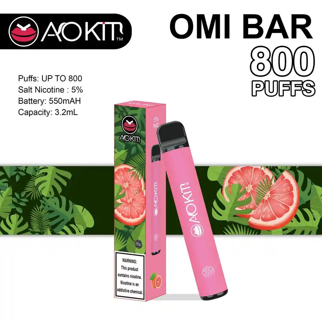 Omi Bar 800 Pink Lemonade