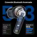 Audífonos Inalámbricos Aut206 Bluetooth 1hora Color Negro