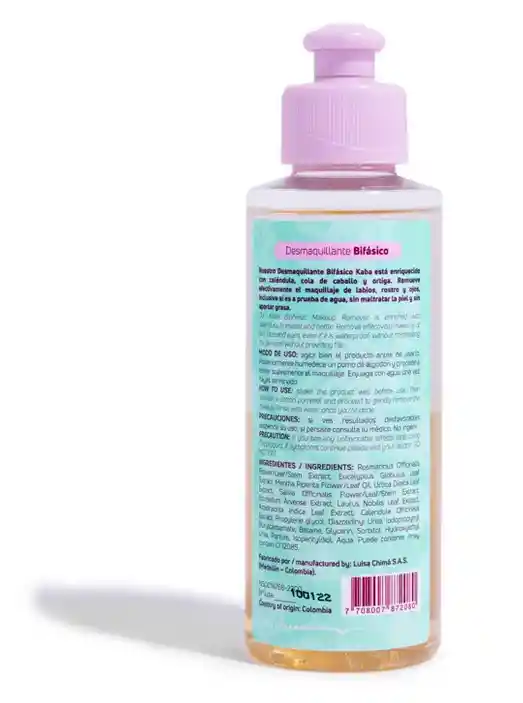 Desmaquillante Bifásico Kaba 120 Ml