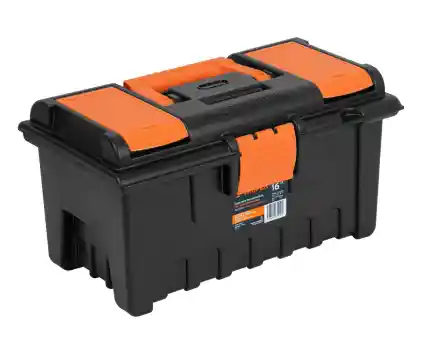Caja Para Herramienta De 16" Con Compartimientos Truper