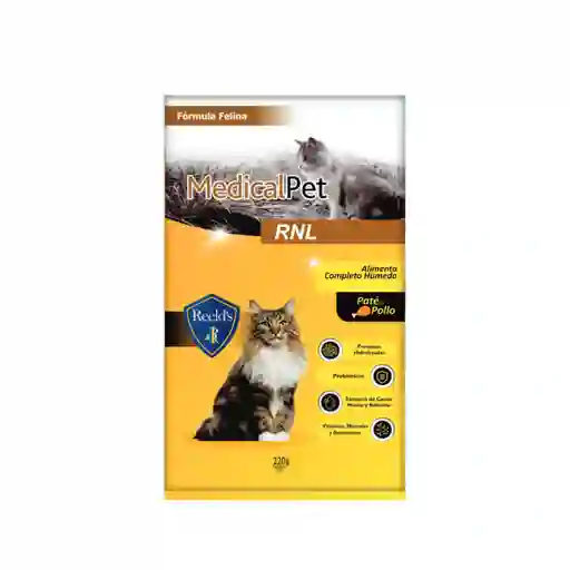 Alimento Húmedo Gato Reeld's Medical Pet Rnl - 220 Gr