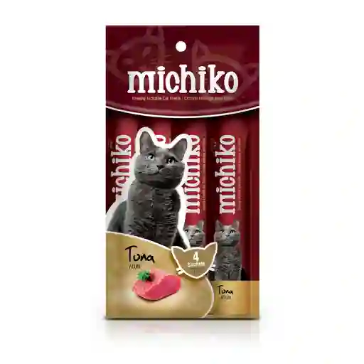 Snack Cremoso Para Gato Michiko Atún - 14 Gr