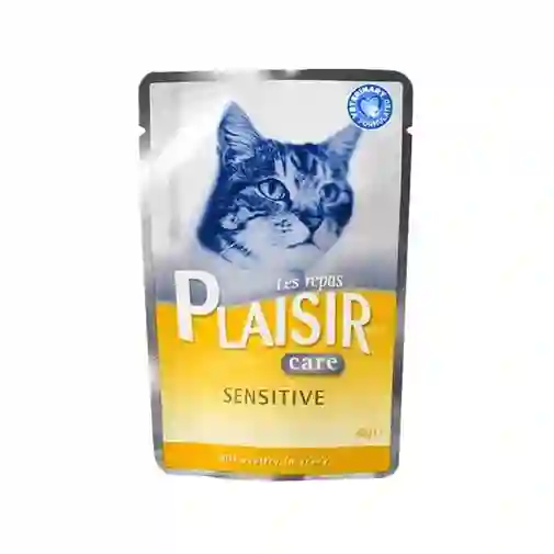 Alimento Húmedo Gato Plaisir Pouch Care Sensitive - 85 Gr