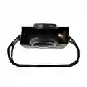 	 Bolso Cartera Doble Funcion Dama Mujer Karla Chacon Juli Negro
