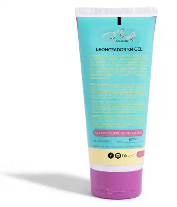 Bronceador En Gel D'luchi 200 Ml - Kaba