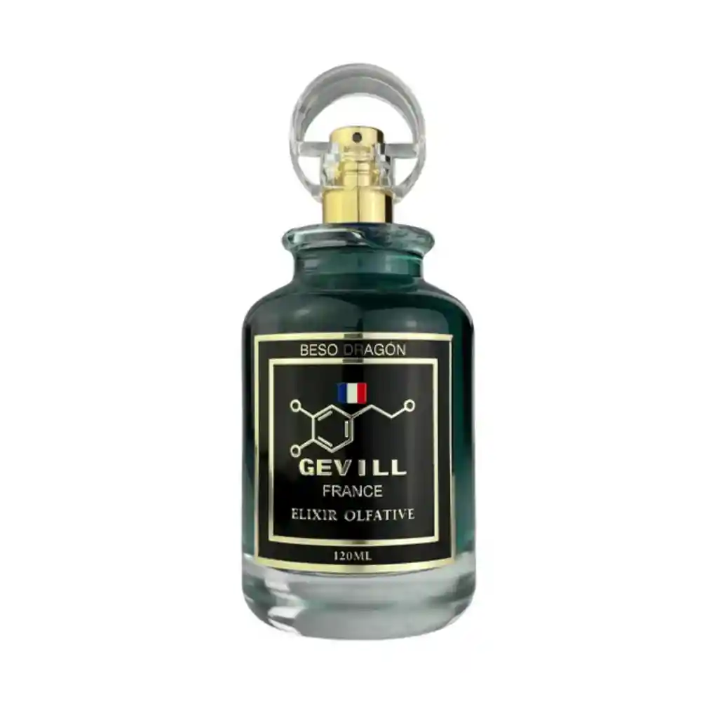 Loción Perfume Gevill France Beso Dragon 120ml Elixir De Parfum Unisex Original Garantizada