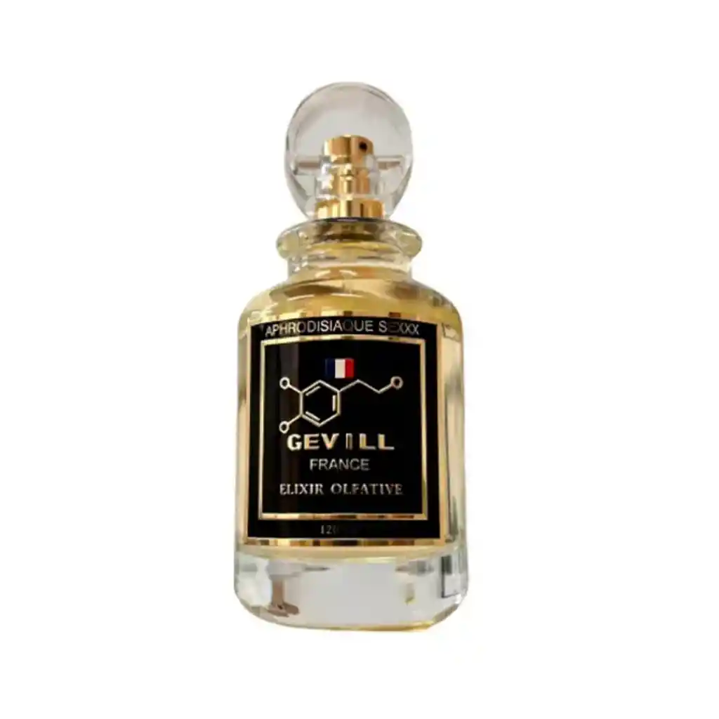 Loción Perfume Gevill France Aphorodisiaque Sexxx 120ml Elixir De Parfum Unisex Original Garantizada