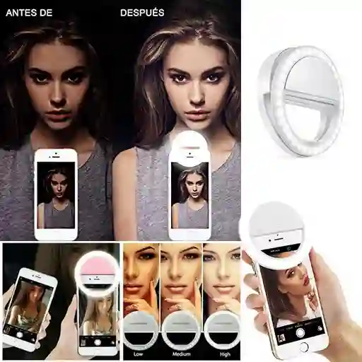 Aro De Luz Para Celular / Aro De Luz Portatil