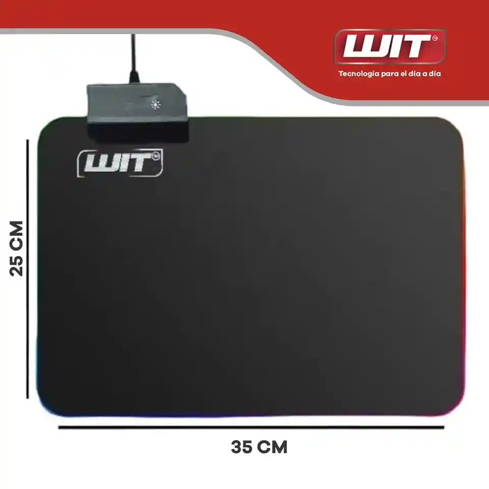 Pad Mouse Tapete Rgb / Pad Mouse Rgb / Soporte Mouse Colores