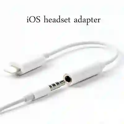 Adaptador Lightning Jack 3.5mm Audio / Jack Iphone Stereo
