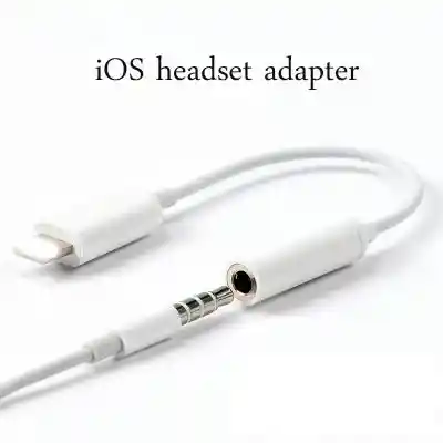 Adaptador Lightning Jack 3.5mm Audio / Jack Iphone Stereo