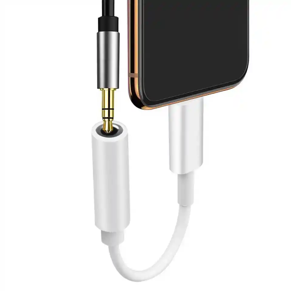 Adaptador Lightning Jack 3.5mm Audio / Jack Iphone Stereo