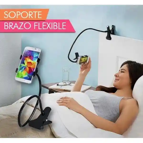 Soporte Para Celular Brazo Flexible / Base Para Celular