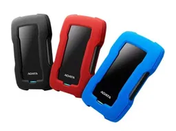 Disco Duro Externo Mecánico 2tb Adata Original Resistente Con Carcasa De Silicona