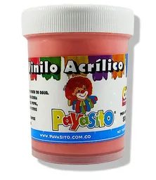 Pintura Vinilo Payasito Color Rosado X Unidad 80g Pinturas Vinilos