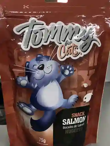 Tommy Cats Samon Snack X 75gm