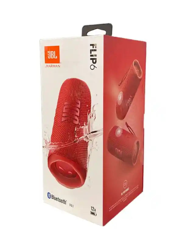 Parlante Bluetooth Jbl Flip6 Resistente Al Agua 30w