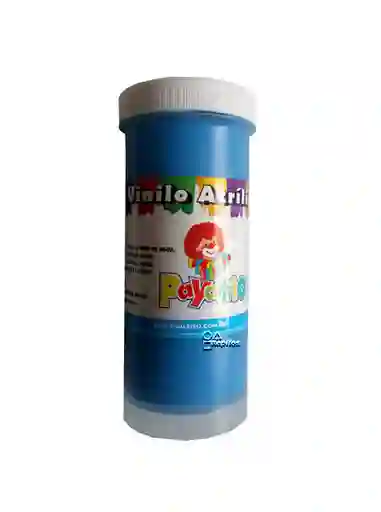 Pintura Vinilo Payasito Color Azul Claro X Unidad De 125g Pinturas Vinilos